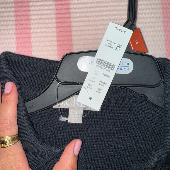 J. Crew Black Cardigan with Gold Buttons - Picture 4 of 6